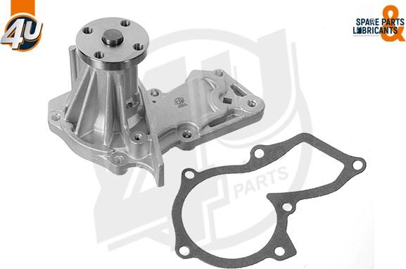 4U Autoparts 12652VL - Водна помпа vvparts.bg