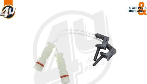 4U Autoparts 12350MR - Предупредителен контактен сензор, износване на накладките vvparts.bg