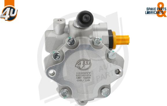 4U Autoparts 12200VV - Хидравлична помпа, кормилно управление vvparts.bg