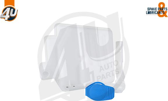 4U Autoparts 12797VV - Воден резервоар миещо устр., миене на стъклата vvparts.bg