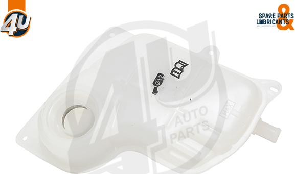 4U Autoparts 12762VV - Разширителен съд, охладителна течност vvparts.bg