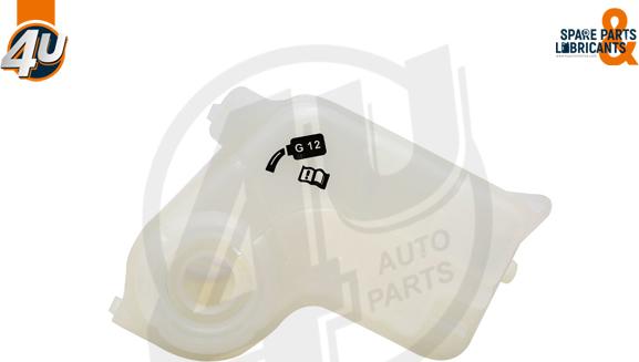 4U Autoparts 12767VV - Разширителен съд, охладителна течност vvparts.bg