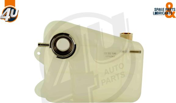 4U Autoparts 12702MR - Разширителен съд, охладителна течност vvparts.bg