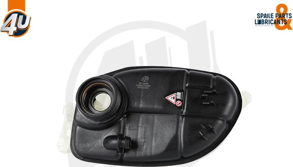 4U Autoparts 12719MR - Разширителен съд, охладителна течност vvparts.bg