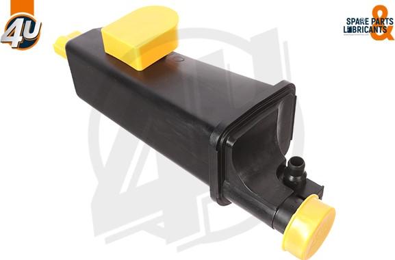 4U Autoparts 12734BW - Разширителен съд, охладителна течност vvparts.bg