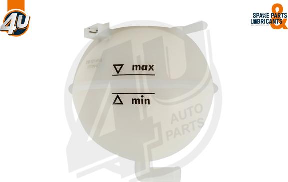 4U Autoparts 12776VV - Разширителен съд, охладителна течност vvparts.bg