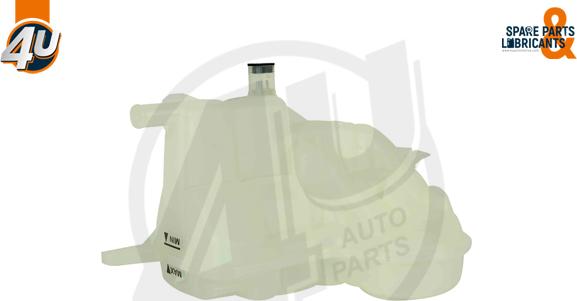 4U Autoparts 12771VV - Разширителен съд, охладителна течност vvparts.bg