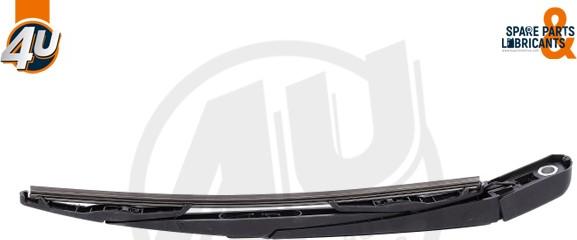 4U Autoparts 17025PU - К-кт рамена за чистачки, стъклопочистване vvparts.bg