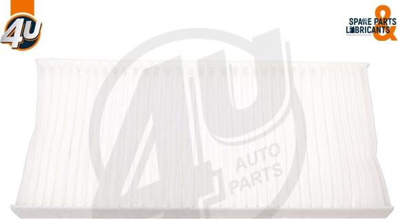 4U Autoparts 34257PU - Филтър купе (поленов филтър) vvparts.bg