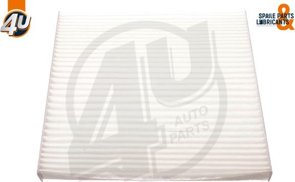 4U Autoparts 34263PU - Филтър купе (поленов филтър) vvparts.bg