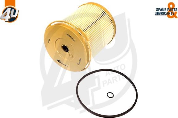 4U Autoparts 38859VO - Горивен филтър vvparts.bg