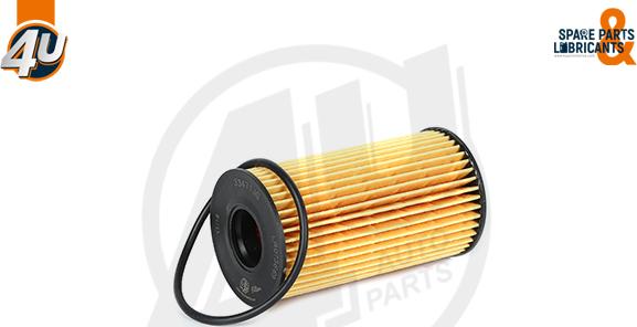 4U Autoparts 33471JG - Маслен филтър vvparts.bg