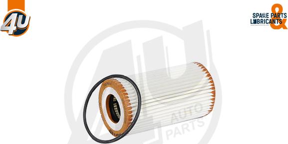 4U Autoparts 33876VV - Маслен филтър vvparts.bg