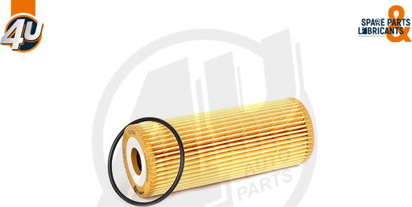 4U Autoparts 33208MR - Маслен филтър vvparts.bg