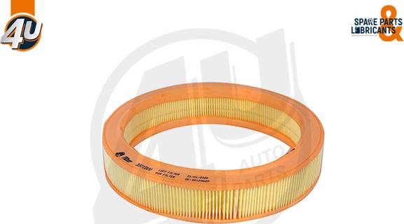 4U Autoparts 33715VV - Въздушен филтър vvparts.bg