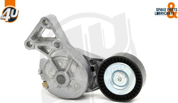 4U Autoparts 32406VV - Ремъчен обтегач, пистов ремък vvparts.bg