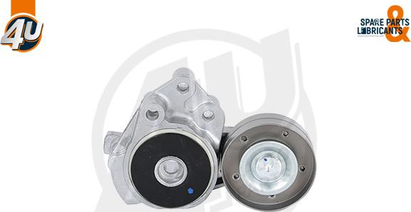 4U Autoparts 32411VV - Ремъчен обтегач, пистов ремък vvparts.bg