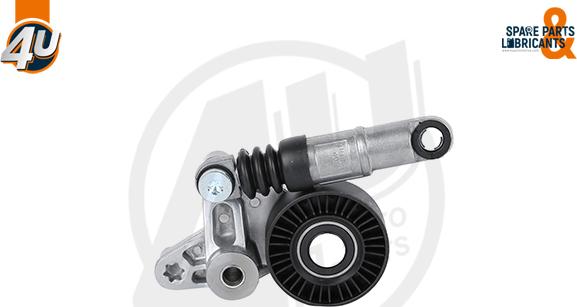 4U Autoparts 32421VV - Ремъчен обтегач, пистов ремък vvparts.bg