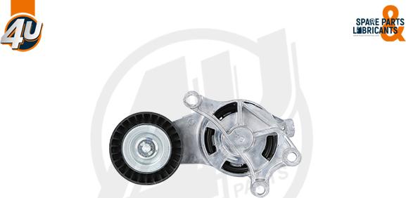 4U Autoparts 32427VV - Ремъчен обтегач, пистов ремък vvparts.bg