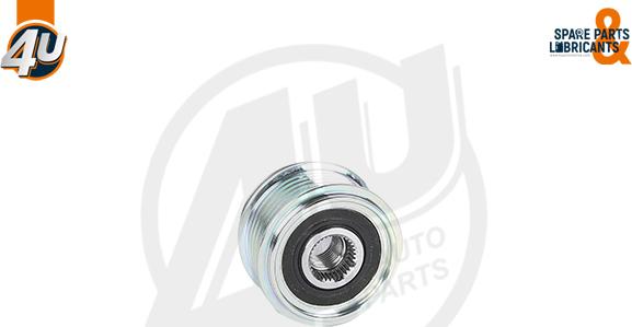 4U Autoparts 32603VV - Ремъчна шайба, генератор vvparts.bg