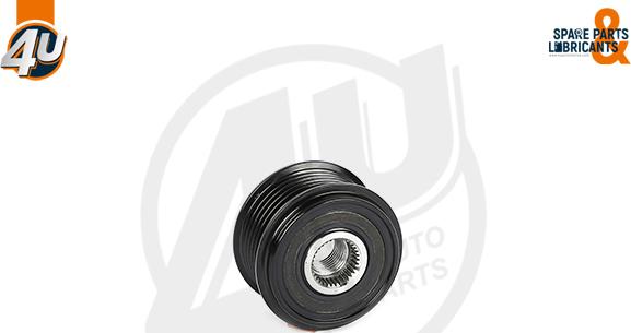 4U Autoparts 32610VV - Ремъчна шайба, генератор vvparts.bg