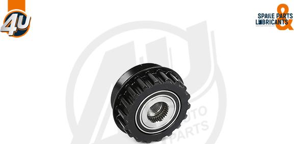 4U Autoparts 32617VV - Ремъчна шайба, генератор vvparts.bg