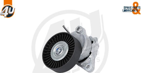 4U Autoparts 32088MR - Ремъчен обтегач, пистов ремък vvparts.bg