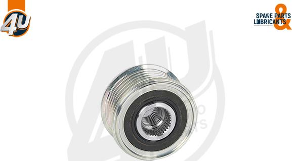 4U Autoparts 32140MR - Ремъчна шайба, генератор vvparts.bg