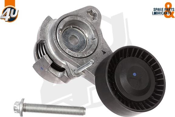 4U Autoparts 32165BW - Ремъчен обтегач, пистов ремък vvparts.bg