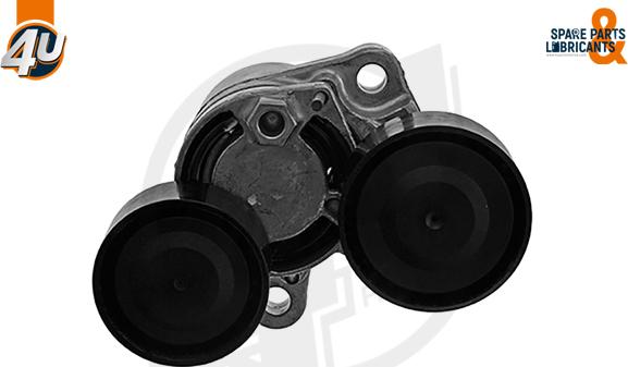 4U Autoparts 32163BW - Ремъчен обтегач, пистов ремък vvparts.bg