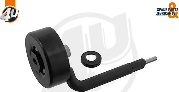 4U Autoparts 32223BW - Паразитна / водеща ролка, пистов ремък vvparts.bg