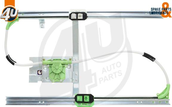 4U Autoparts 29508RN - Стъклоподемник vvparts.bg