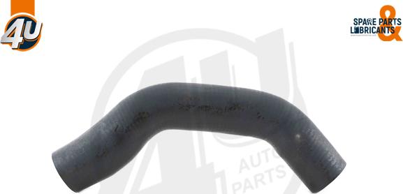 4U Autoparts 29638VO - Маркуч на радиатора vvparts.bg