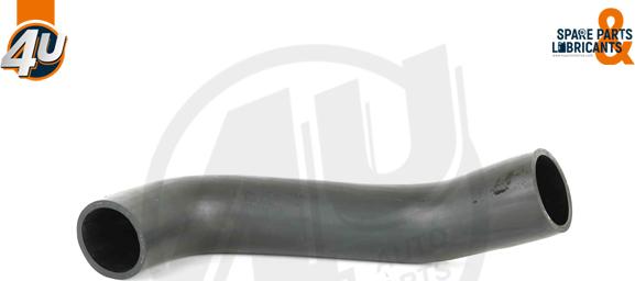 4U Autoparts 29637VO - Маркуч на радиатора vvparts.bg