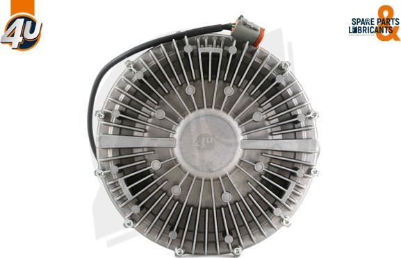 4U Autoparts 29301SC - Съединител, вентилатор на радиатора vvparts.bg