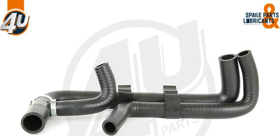 4U Autoparts 29274SC - Маркуч на радиатора vvparts.bg