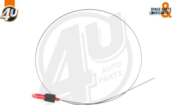 4U Autoparts 26438ME - Пръчка за измерване нивото на маслото vvparts.bg