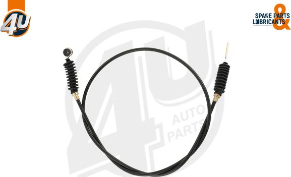 4U Autoparts 26027MN - Жило за газ vvparts.bg