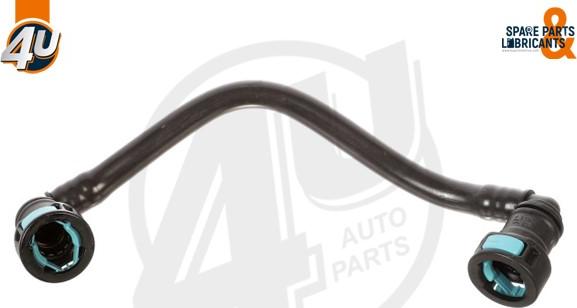 4U Autoparts 26139MN - Гориевн маркуч vvparts.bg