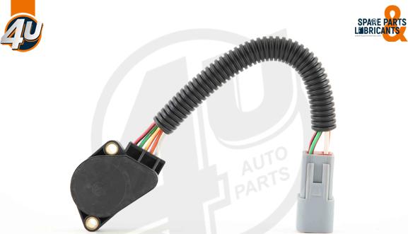 4U Autoparts 28031VO - Сензор, позиция на педала vvparts.bg