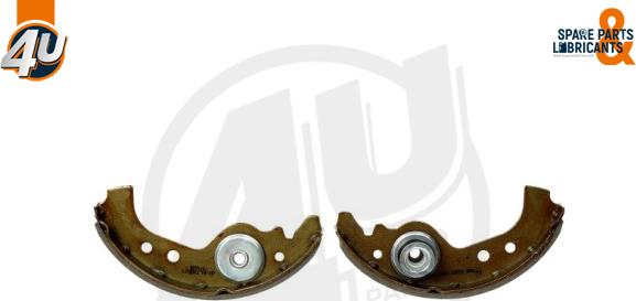 4U Autoparts 22681FT - Комплект спирачна челюст vvparts.bg