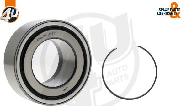 4U Autoparts 27002DF - Колесен лагер vvparts.bg