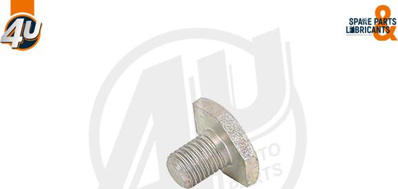 4U Autoparts 72438PU - Болтова пробка, маслен картер vvparts.bg