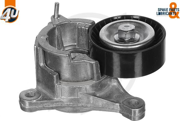 4U Autoparts 72500PU - Ремъчен обтегач, пистов ремък vvparts.bg