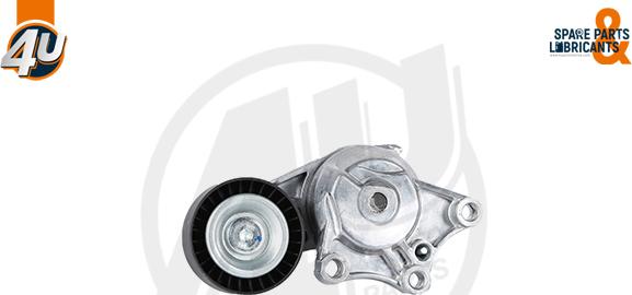 4U Autoparts 72508PU - Ремъчен обтегач, пистов ремък vvparts.bg