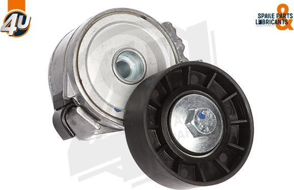 4U Autoparts 72514PU - Ремъчен обтегач, пистов ремък vvparts.bg