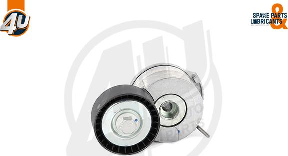 4U Autoparts 72532PU - Ремъчен обтегач, пистов ремък vvparts.bg