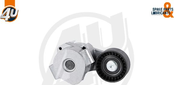 4U Autoparts 72523PU - Паразитна / водеща ролка, пистов ремък vvparts.bg