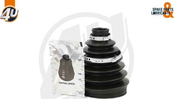 4U Autoparts 72285VV - Маншон, полуоска vvparts.bg