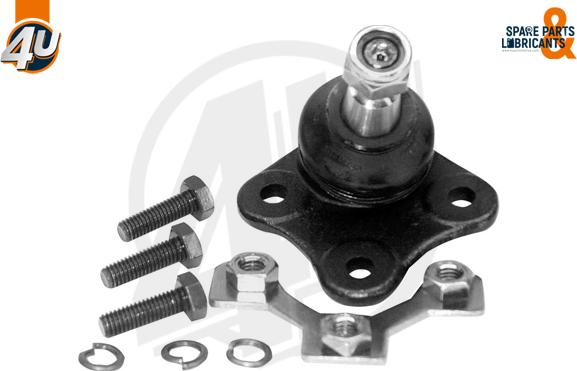 4U Autoparts B64683 - Шарнири vvparts.bg